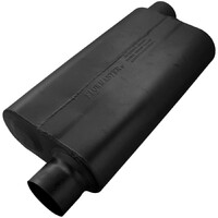 50 Series Delta Flow Chambered Muffler 50 Delta Flow® - 3.00 Offset In / 3.00 Offset Out - Moderate Sound