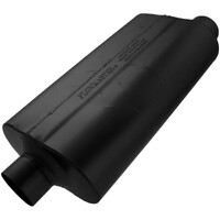 50 Series HD Chambered Muffler 50 H.D. - 3.00 Offset In / 3.00 Center Out - Moderate Sound