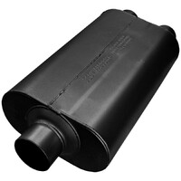 50 Series HD Chambered Muffler 50 H.D. - 3.00 Center In / 2.50 Dual Out - Moderate Sound