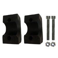 Drop Shackle Block Mounts Pair (Patrol GQ/GU)