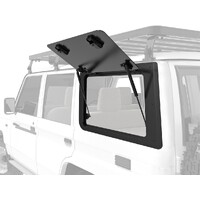 Gullwing Window/Left Hand Side Aluminium (Land Cruiser 76 Series 07+)