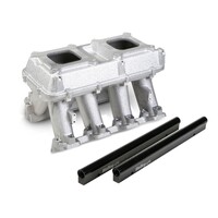 Hi-Ram Intake - GM LS3/L92 EFI Hi-Ram Intake, 2 x 4150 2 x 1000cfm sideways or inline mounting