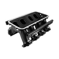 Hi-Ram Lower Manifold - GM LS7- Black LS7 EFI Base Only