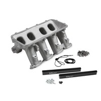 Hi-Ram Lower Manifold - GM LT1 LT1 Hi-Ram, Lower Manifold Only w/Port EFI Provisions & Fuel Rails. Order Plenum Top Separately.