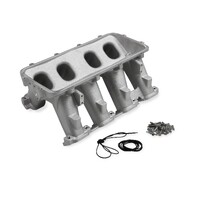 Hi-Ram Lower Manifold - GM LT1 LT1 Hi-Ram, Lower Manifold Only w/out Port EFI Provisions. Order Plenum Top Separately.