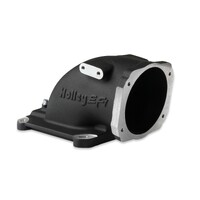 EFI Throttle Body Intake Elbow-Black Finish EFI Throttle Body Intake Elbow 4150 - Fits GM LS Throttle Bodies-Black Finish