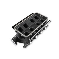 8.2" SBF Ford Hi-Ram EFI Manifold Base-Black 8.2" SBF Ford Hi-Ram Intake Manifold Base-B;ack