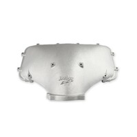 HI-RAM 105MM Cast Side Mount Plenum Top Cast Finish- 86-95 Ford 5.0 Style throttle body patterns