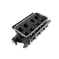 8.2" SBF Ford Hi-Ram EFI Manifold with Side Mount Top-Black