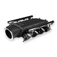 Ultra Lo-Ram Manifold Kit Single Injector- Black - GM LS3/L92 Ultra Lo-Ram Manifold Kit - LS3 Black Finish