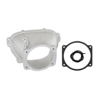 Ultra Lo-Ram 105MM Throttle Body Adapter- GM Gen V LT Front-Feed Mount - Satin Finish