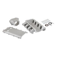 Ultra Lo-Ram Manifold Kit- GM Gen V LT Front-Feed - OE Direct Injection Only - Satin Finish