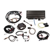 Terminator X Max - Universal MPFI Kit Universal MPFI Main Harness - GM 4L60E/80E Transmission Control - EV1 Injectors - 3.5 in. Touchscreen