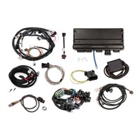 Terminator X Max - Ford MPFI Kit Universal MPFI Main Harness - 98+ 4R70W Transmission Control - 3.5 in. Touchscreen