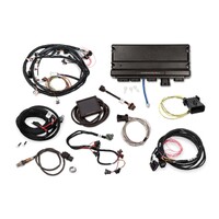 Terminator X Max - Universal MPFI Kit Universal MPFI Main Harness - GM DBW Throttle Body Control - EV1 Injectors - 3.5 in. Touchscreen