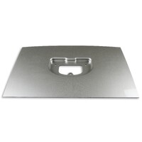 Racepak IQ3 Dash Panel - Brushed Aluminum Brushed Aluminum Finish