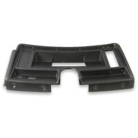 Dash Bezels for the 6.86" Dashes 1969-1976 NOVA BLACK DASH PANEL with RIGHT VENT ONLY