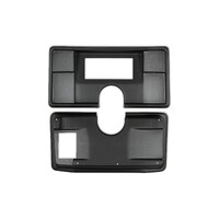 Dash Bezels for the 6.86" Dashes 1982-1988 MALIBU/MONTE CARLO/EL CAMINO BLACK DASH PANEL -TWO PIECE