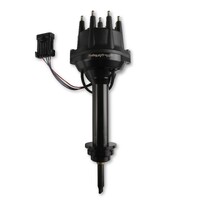 Dual Sync Mopar 383-400 Distributor, Black Black - Plug and Play with