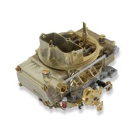 Tunnel Ram Carburetor 450 CFM - 4160 - Mechanical Secondaries - Gold Dichromate - Gasoline