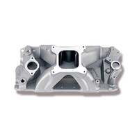 Strip Dominator Intake - Chevy Small Block V8 Strip Dominator Intake Manifold 1957-1986 262ci-400ci, 1987-later with Aluminum Heads