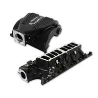 SysteMAX Intake - Ford Small Block V8 - Black Ceramic Coated