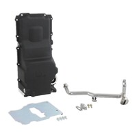 GM LS Swap Oil Pan - Black - Most Front Clearance