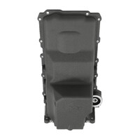 GM LS Swap Oil Pan - 4WD / Truck / Off-Road - Black Fits 1973-1987 GM K10 LS Swapped Trucks and Other 4WD LS Swap Projects