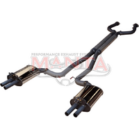 Dual 2.5in Cat Back Exhaust System (HSV VF 13-17)