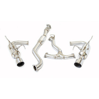 R400 Cat Back Exhaust w/SS Tips (WRX Sedan 08-10/Forester XT SH, SJ 08-18)