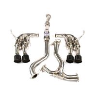 R400 "Signature Edition" Cat Back Exhaust w/Black Tips (WRX/STI 11-21)