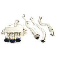 Q300 Cat Back Exhaust w/Ti Tips (Civic Type-R FK8 17+)