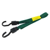 Fat Bungee Strap 100cm Green Tie Down Non Scratch Hook