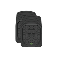 Heavy Duty Deep Dish Floor Mats (Front Pair Black)