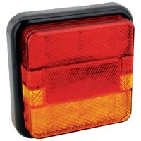 LED Stop/Tail/Indicator Lamp 12/24V with Reflex Reflector