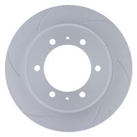 Brake Disc Rotor Rear Left Slotted suits HUC002 Conversion Kit