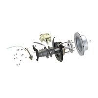 Rear Drum to Disc Brake Conversion Kit - Inc Bearings (D-Max 2012+)