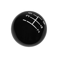 Shift Knob - 5-Speed - Black Fits Shifters with 3/8-16 Threads