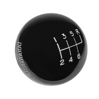 Shift Knob - 6-Speed - Black C5 Corvette Shift Knob - 9/16-18 Threads