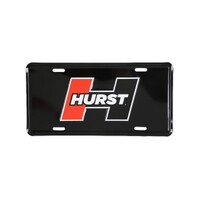 License Plate - HURST Standard 12" x 6" size with high gloss graphics on embossed aluminum