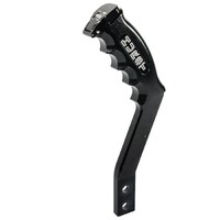 Nitro Stick Shift Handle - 12V Switch - Anodized Black CNC Machined Aluminum - 8.75-in Tall