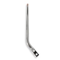 Shifter Stick - Tube Style - Chrome 10-in Tall - 5.5-in Setback