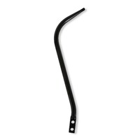 Shifter Stick - Tube Style - Satin Black 16.5-in Tall - 4.5-in Setback