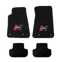 Elite Series Logo Floor Mat Set All 2010-2015 Chevrolet Camaro models.