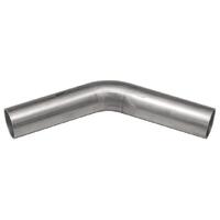 Aluminium Tube 1.5in 45 Deg 1.6mm