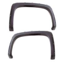 RX-Rivet Style Smooth Elite Series Fender Flares (Sierra 2500 15-17) - Black 2PC