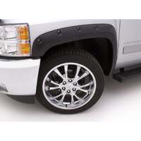 RX-Rivet Style Smooth Elite Series Fender Flares (Sierra 2500 07-14) - Black 2PC