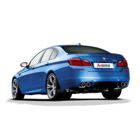 Evolution Line Titanium with Titanium Tailpipes (M5 F10 11+)