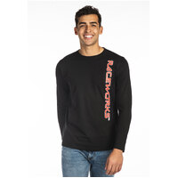 Black T-Shirt Long Sleeve - XX-Large