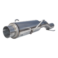 High-Flow Muffler Assembly (Ram Cummins 04-07) - T409 Stainless Steel